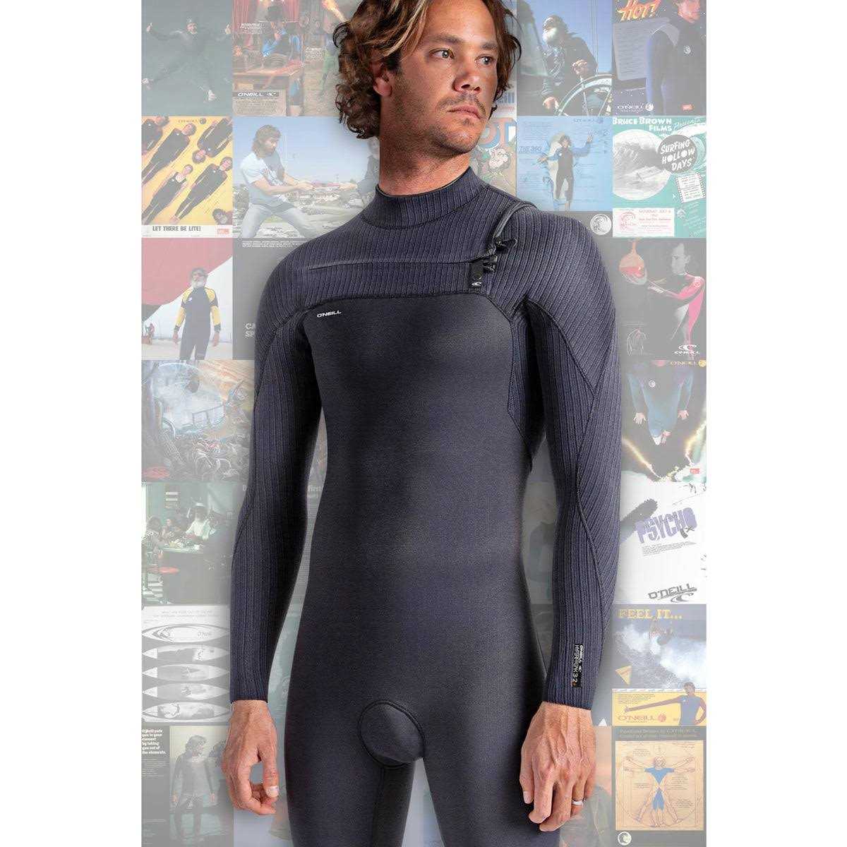 O&Neill Hyperfreak 3/2+mm Chest Zip Full Wetsuit Men's - Image 5