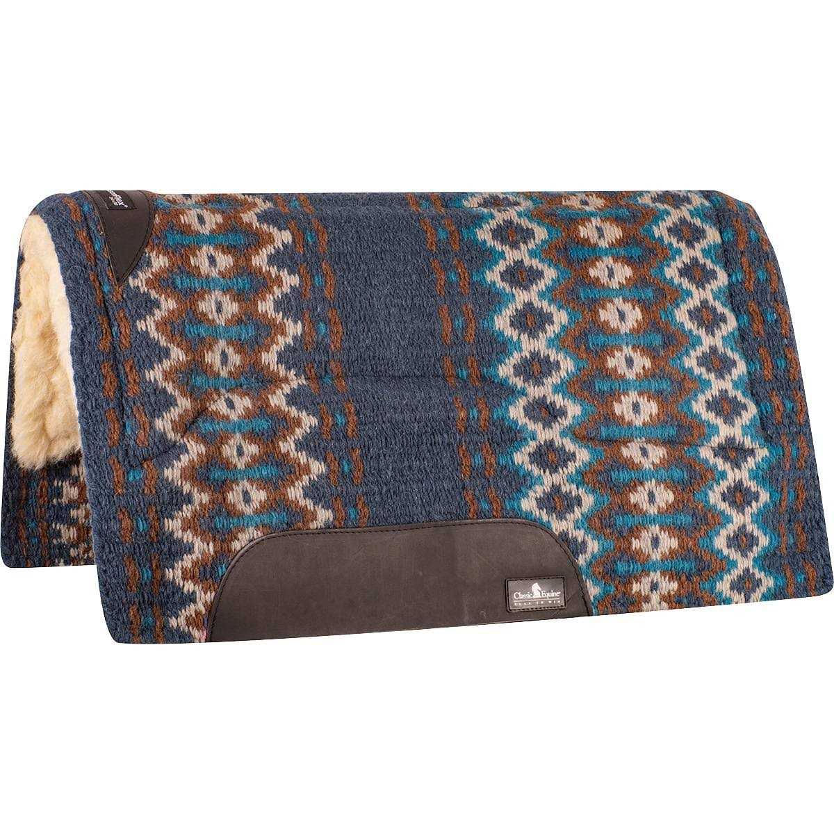 Classic Equine Sensorflex Saddle Pad Wool Top - Image 2