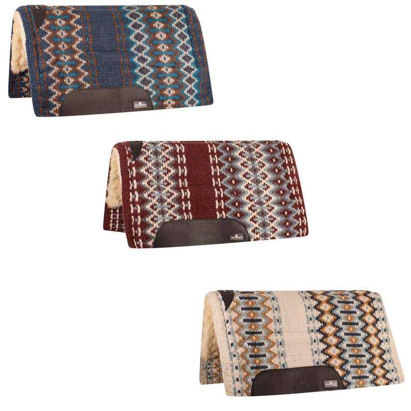 Classic Equine Sensorflex Saddle Pad Wool Top - Image 3