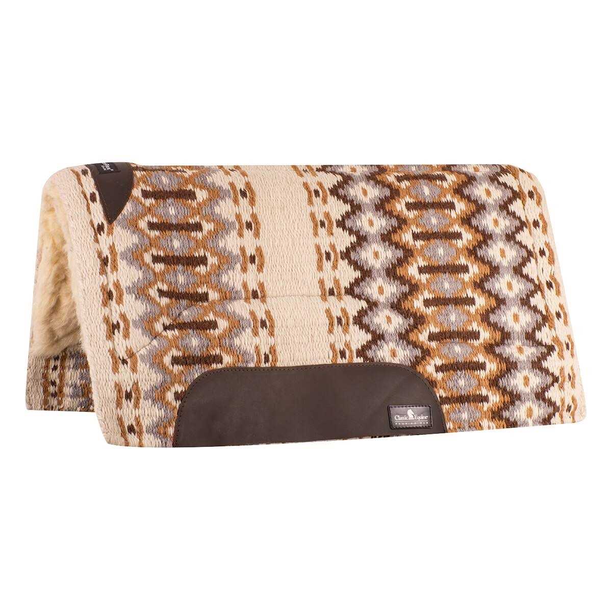 Classic Equine Sensorflex Saddle Pad Wool Top - Image 4