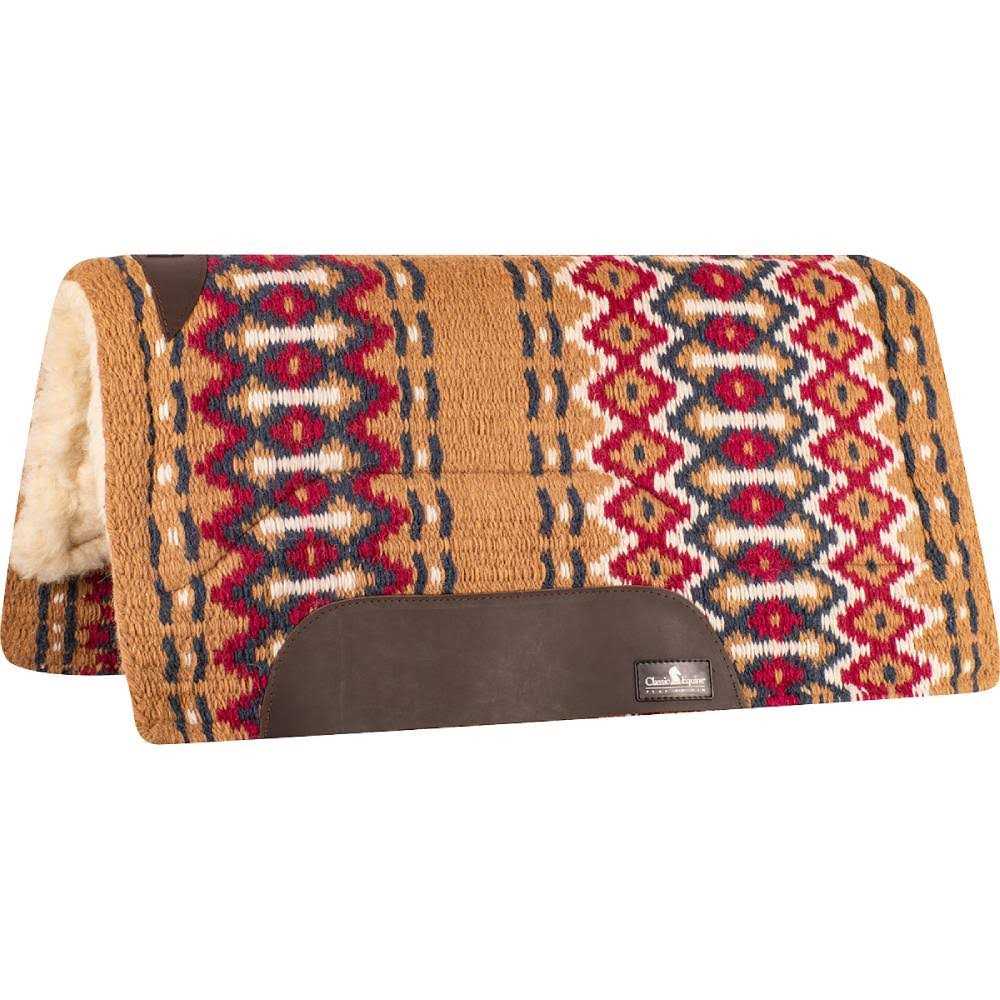 Classic Equine Sensorflex Saddle Pad Wool Top - Image 2