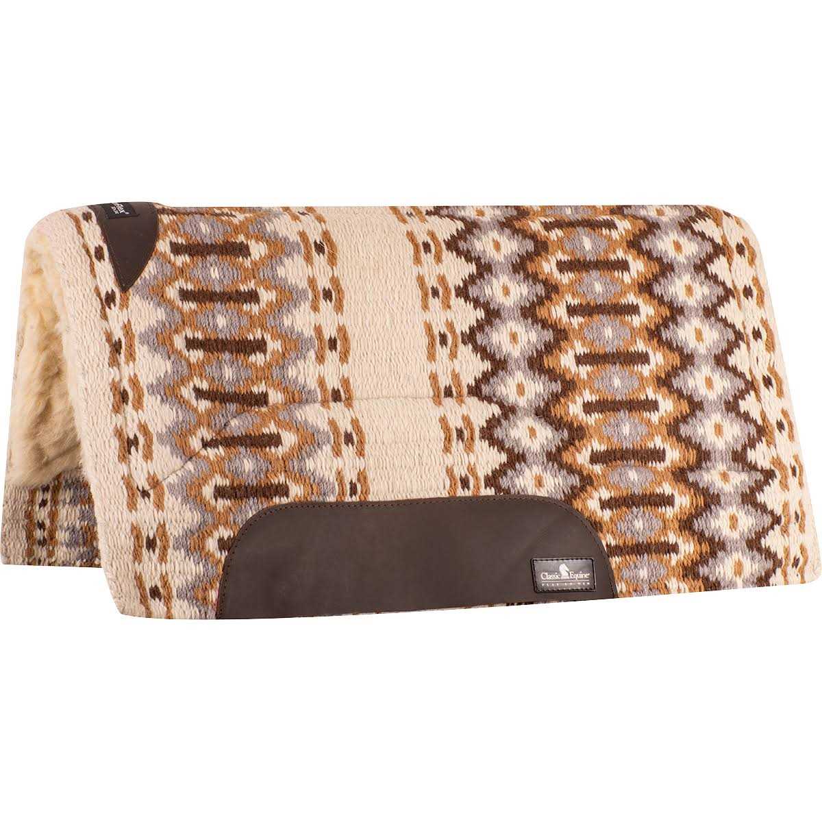 Classic Equine Sensorflex Saddle Pad Wool Top - Image 4