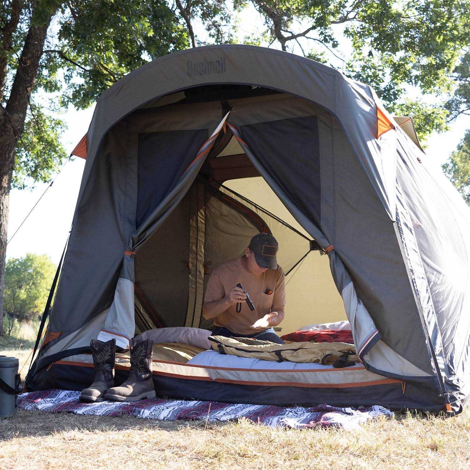 Alternative view of Bushnell Pop-Up Hub Tent