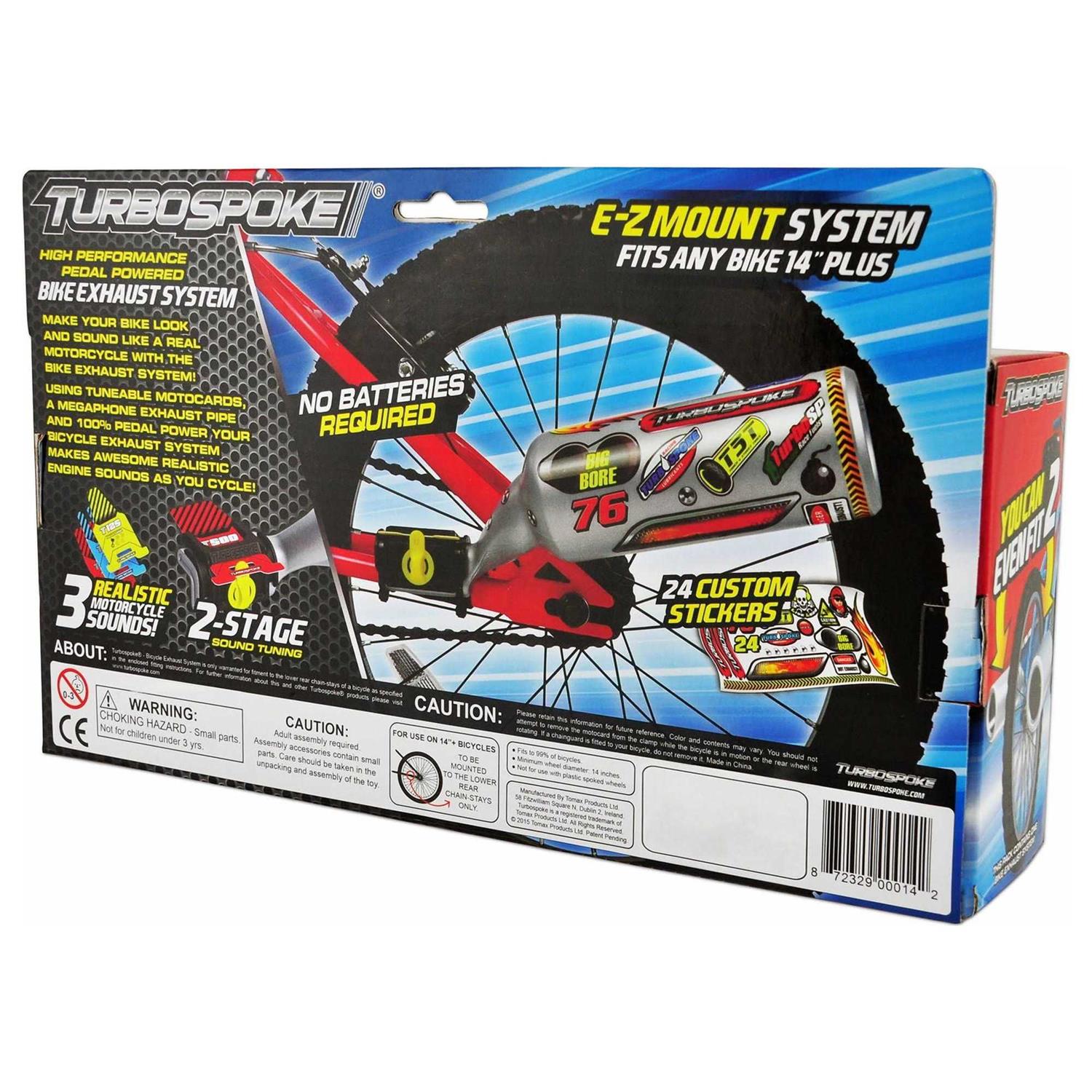 Turbospoke Bicycle Exhaust System - Image 2