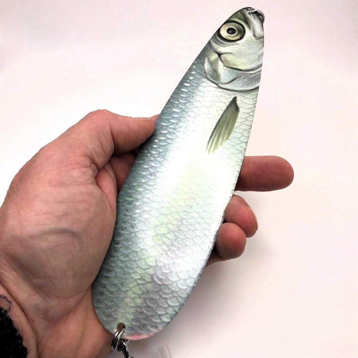 Generic St. Pete Heavy Duty, Saltwater Flutter Spoons for Striped Bass, Walleye, Salmon, and Other Game Fish