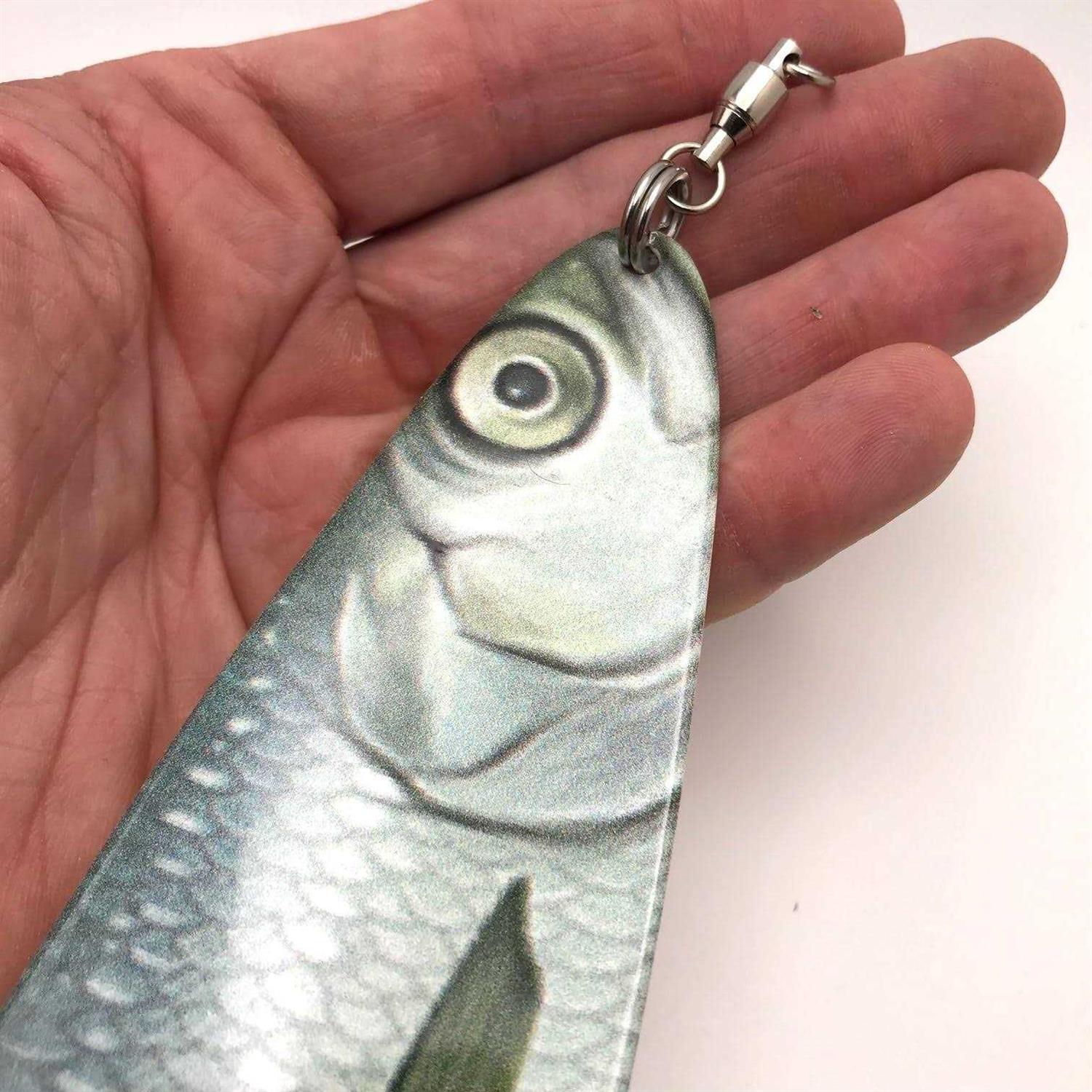 Generic St. Pete Heavy Duty, Saltwater Flutter Spoons for Striped Bass, Walleye, Salmon, and Other Game Fish - Image 3