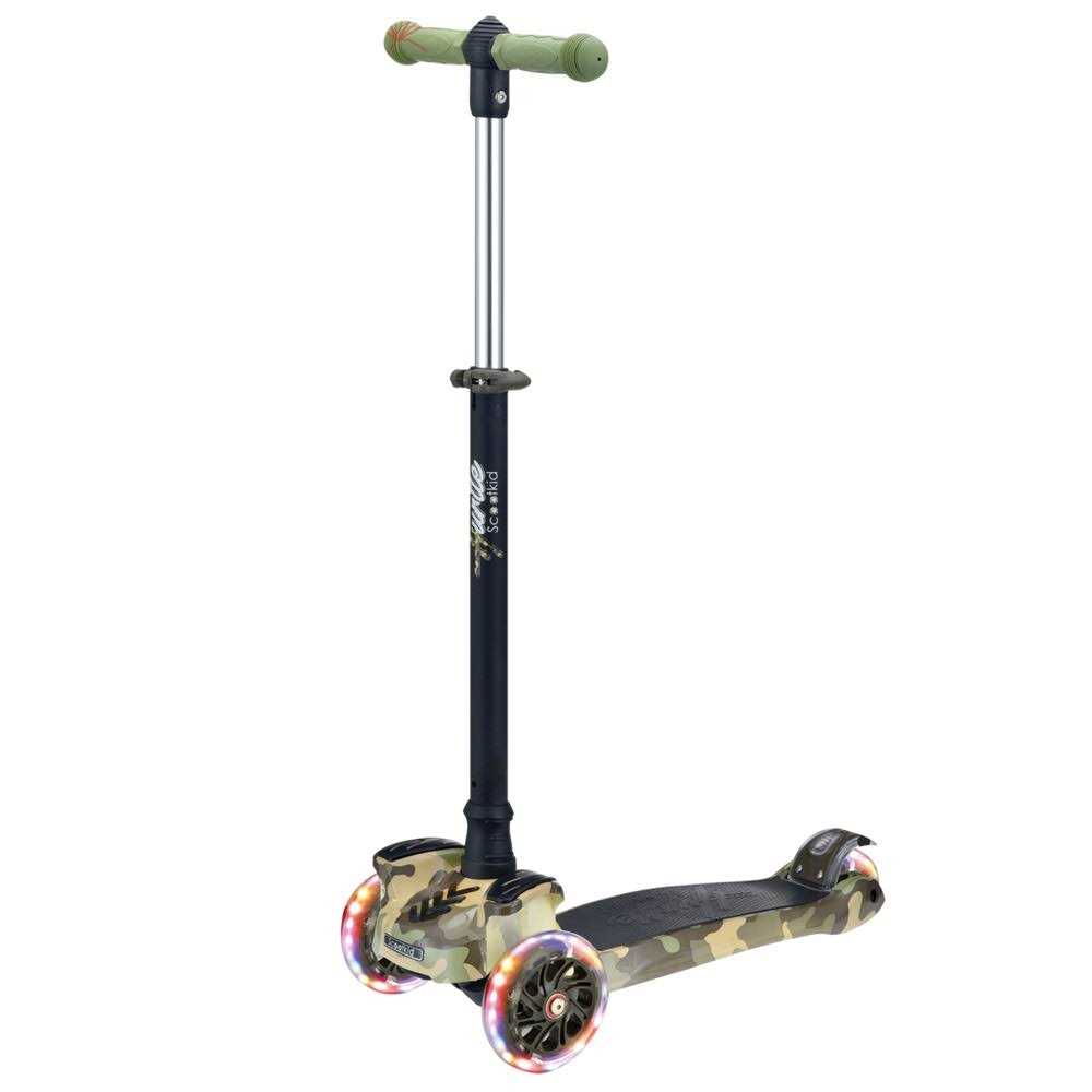 Hurtle ScootKid 3 Wheel Toddler Toy Scooter LED - Image 3