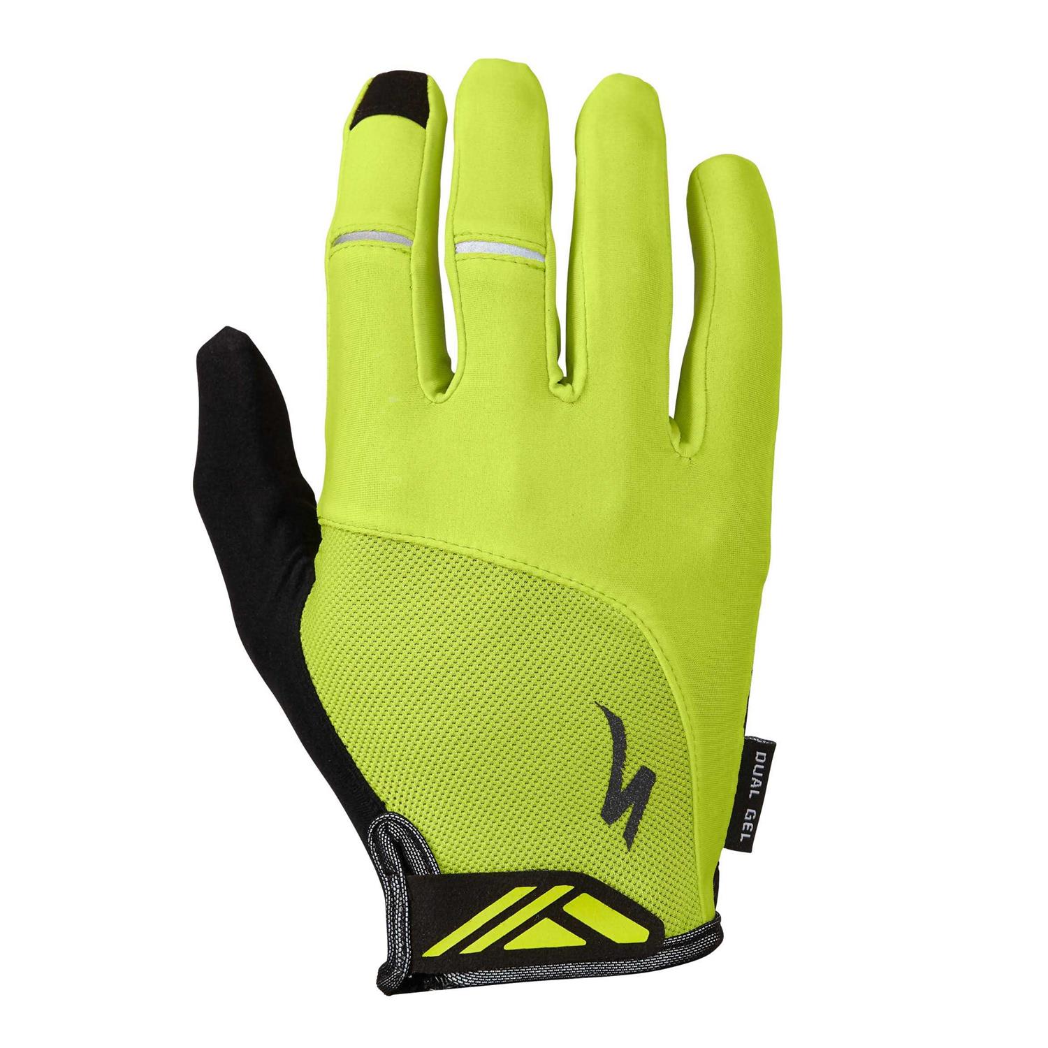 Specialized Women&s Body Geometry Dual-Gel Long Finger Gloves - Image 4