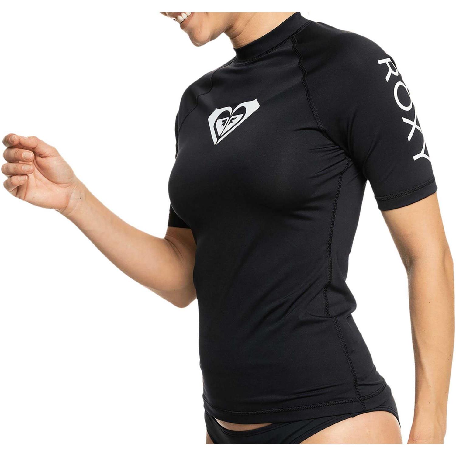 Roxy Women's Whole Hearted Short Sleeve Rashguard - Image 3