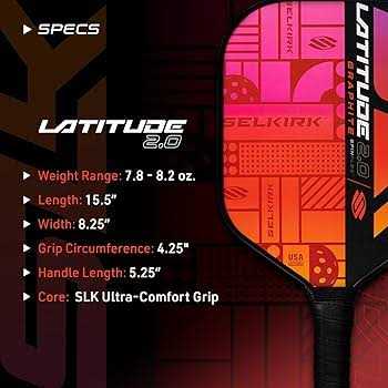 Selkirk SLK Latitude 2.0 Pickleball Paddle - Image 5