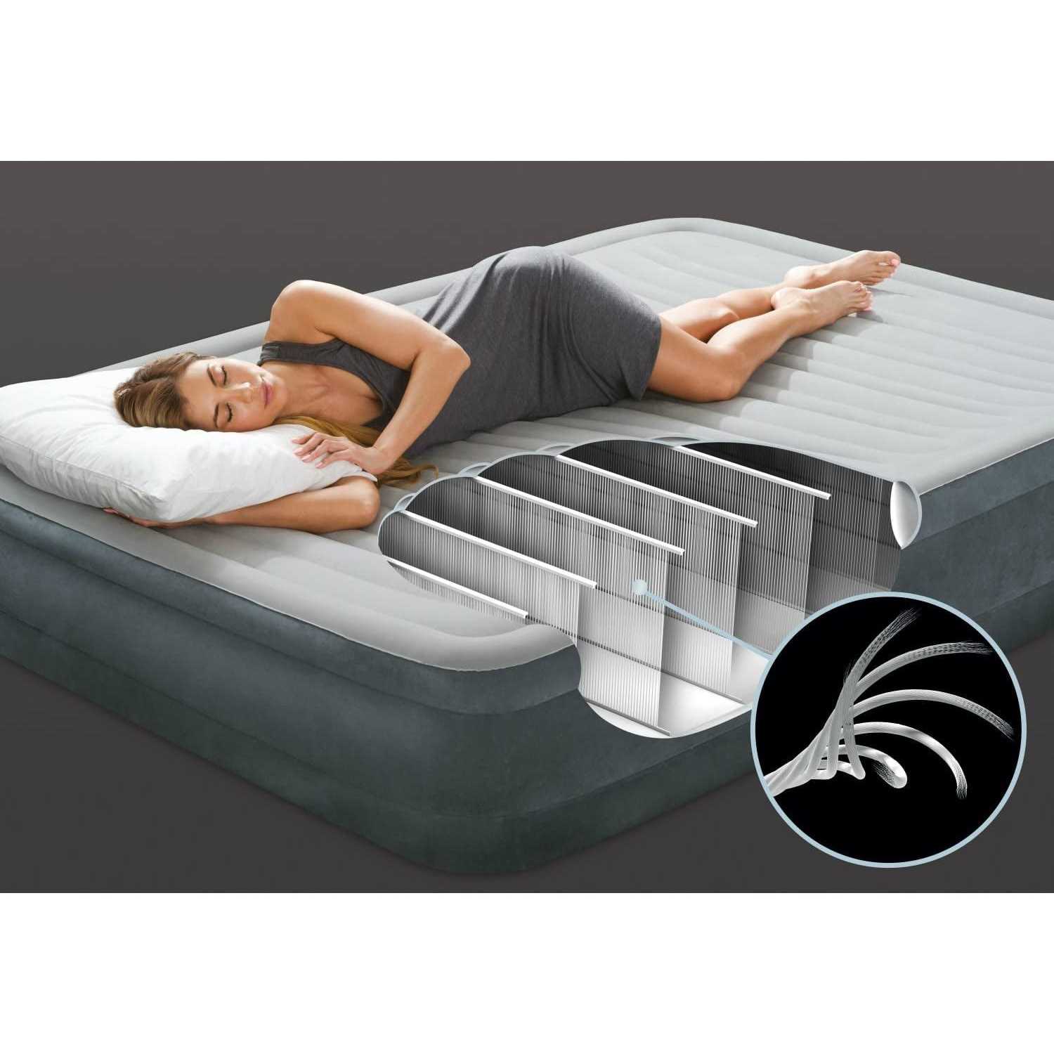 Intex Dura Beam Rise Airbed Built In Pump - Image 3