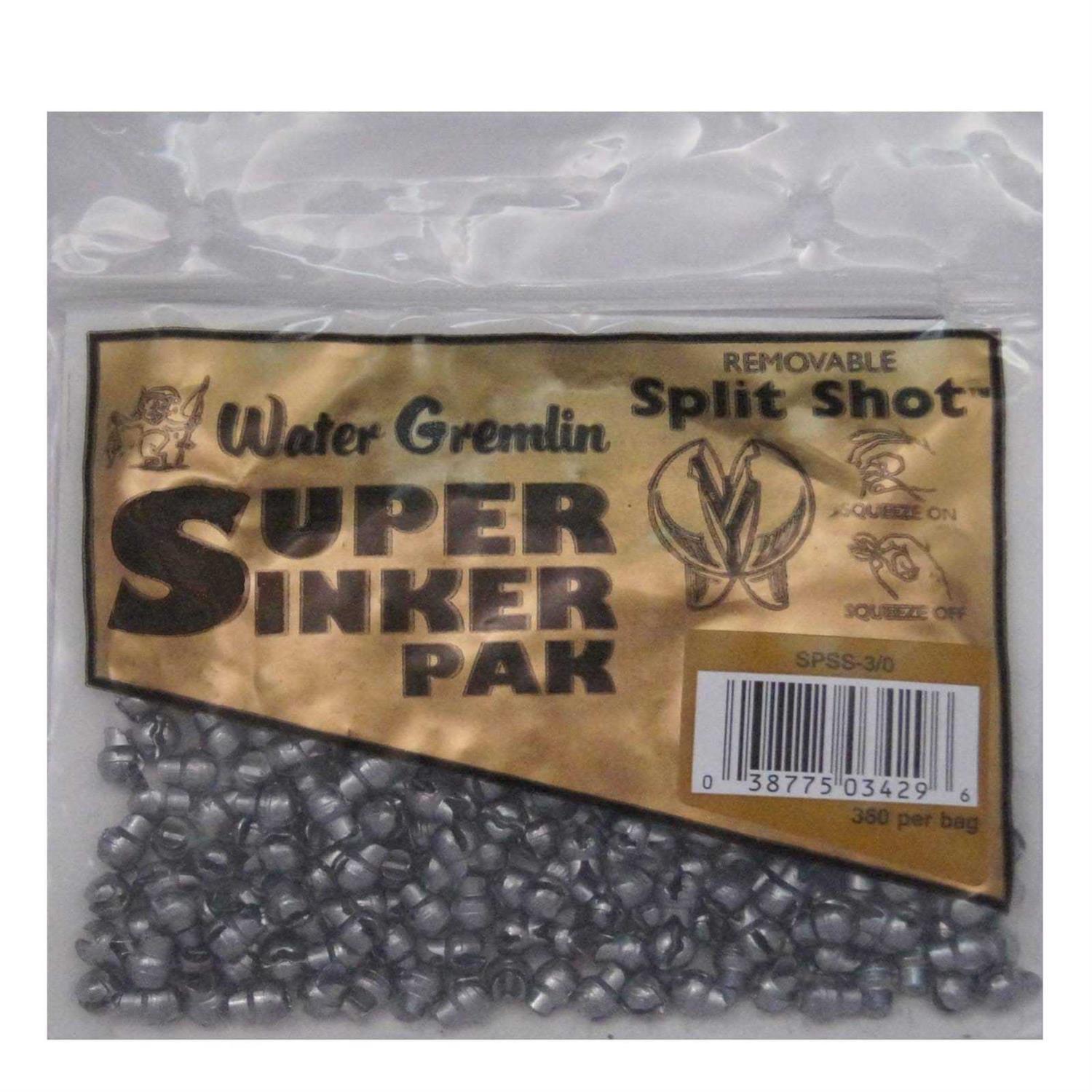 Water Gremlin Removable Split Shot Super Pak - Image 3