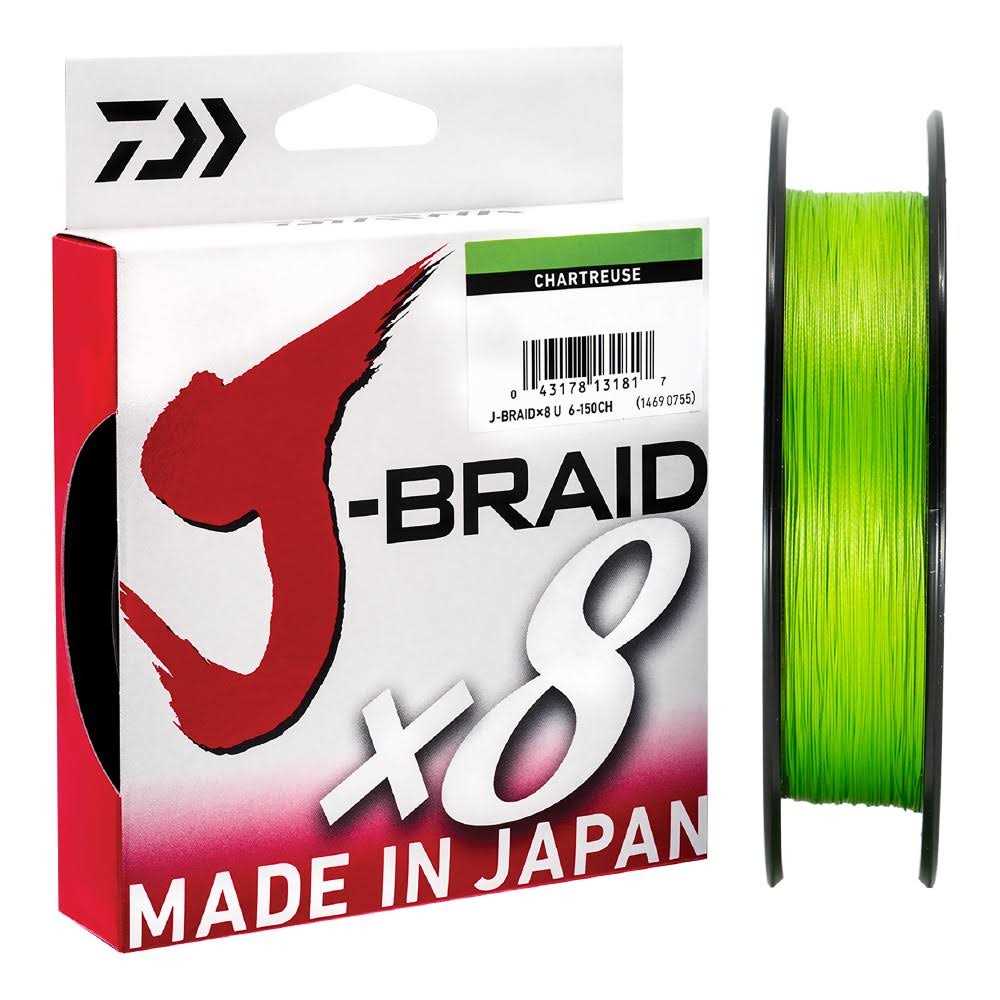 Daiwa J-Braid 50lb Chartreuse 150m - Image 3