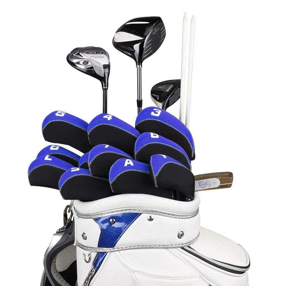 Craftsman Golf 11pcs/Set Neoprene Iron Headcover Set with Large No. for All Brands Callaway,Ping,Taylormade,Cobra Etc - Image 4
