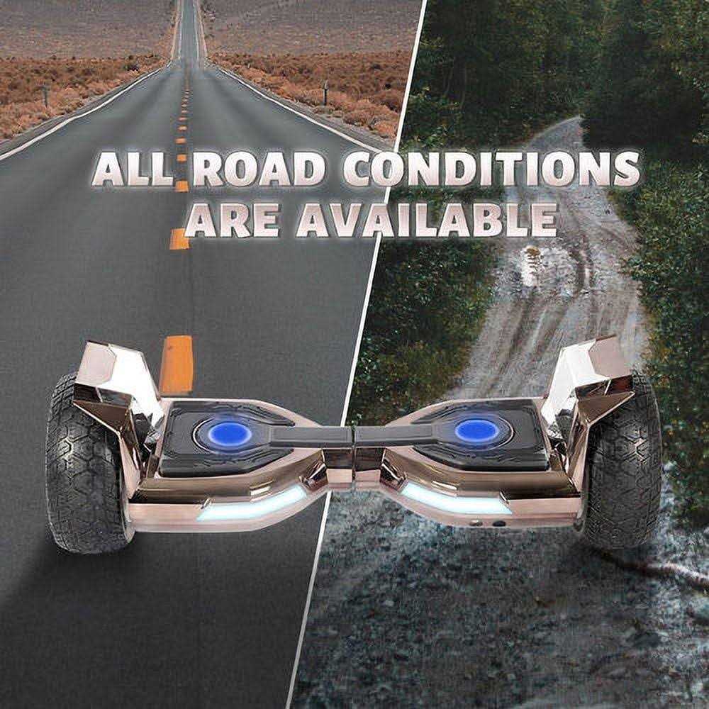 8.5 inch Bluetooth Hoverboard, 500w Auto Balancing scooter with Metal Wheels, LED Lights and Wireless Speaker - Image 3