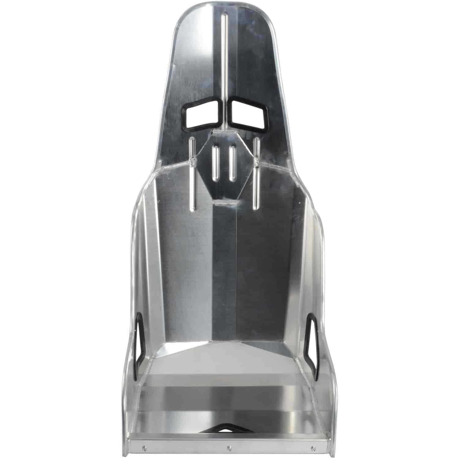 JEGS 702261 Aluminum Racing Seat 17 in. Hip Width 18-degree Layback Tubular Roll - Image 2