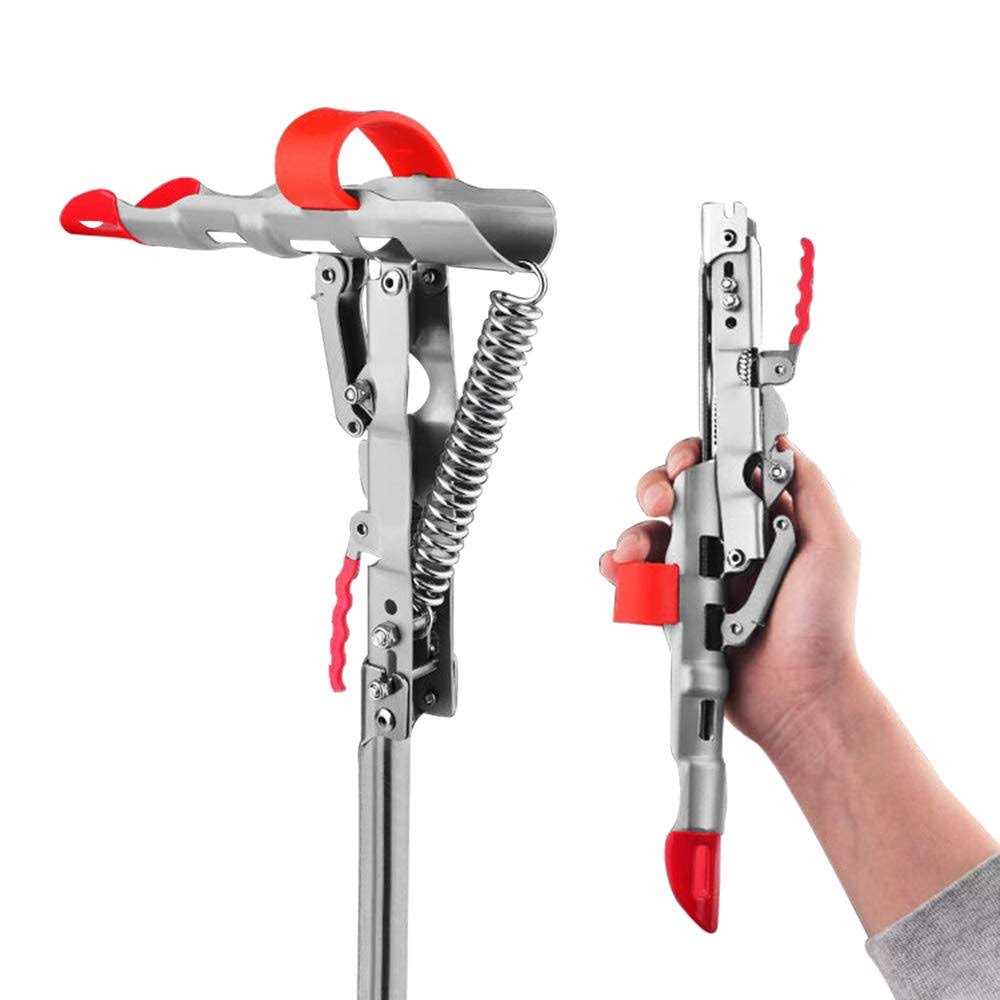 LBW Automatic Spring Fishing Rod Holder for Ground Bank Fishing Pole Holder Hook Setter Adjustable High Sensitivity Stainless Steel Spring Loaded