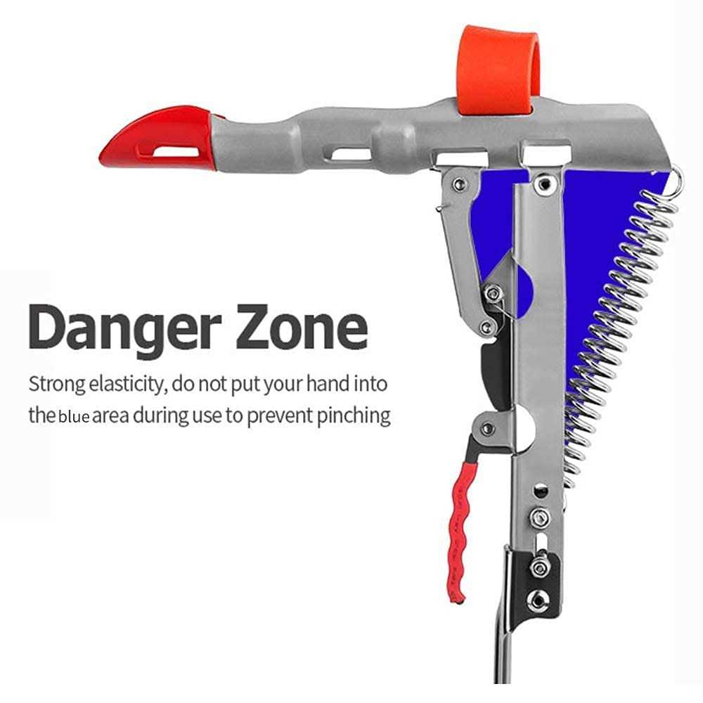 LBW Automatic Spring Fishing Rod Holder for Ground Bank Fishing Pole Holder Hook Setter Adjustable High Sensitivity Stainless Steel Spring Loaded - Image 2