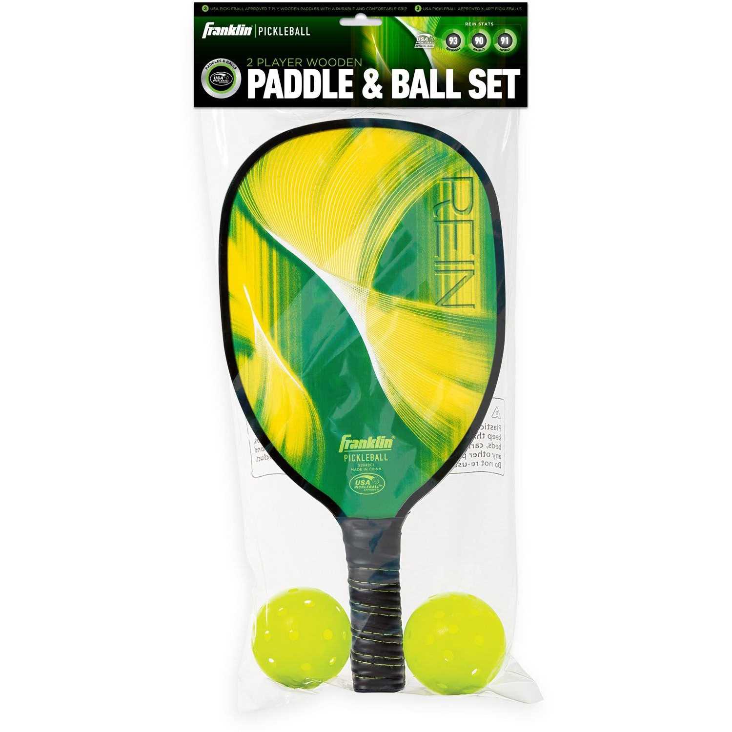 Franklin 2-Player Wood Paddle - Image 3