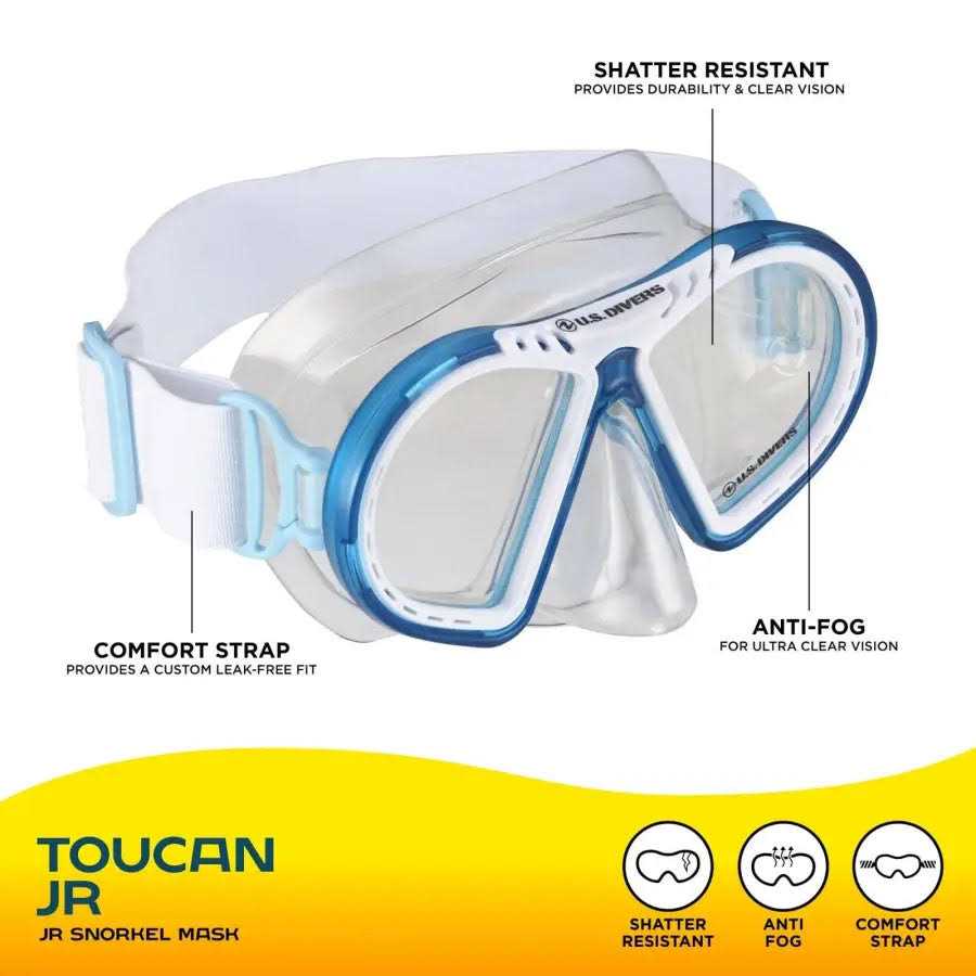 U.s. Divers Toucan Snorkeling Combo Ages 6+ Mask and Snorkel Included - Image 3