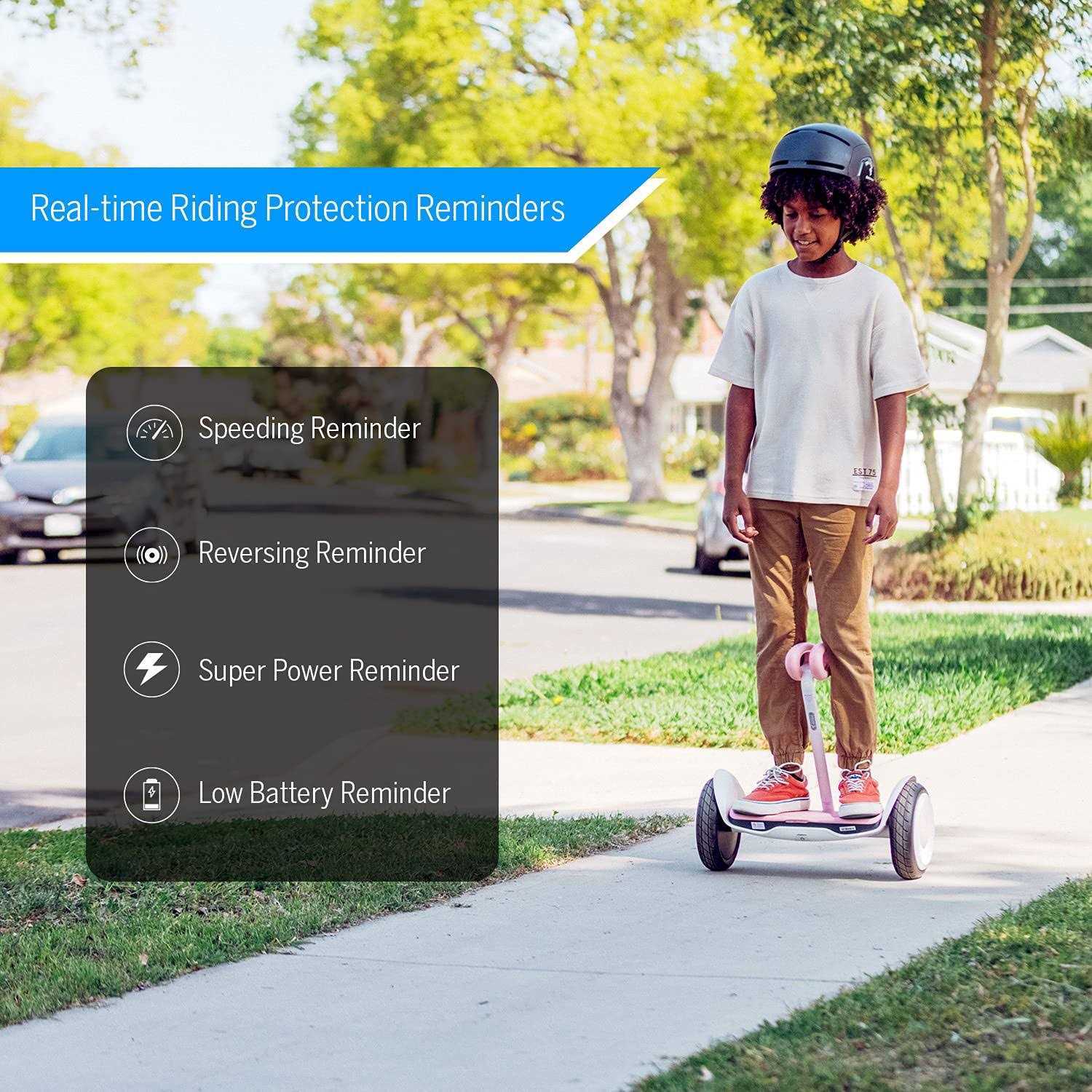 Segway Ninebot S Kids Smart Self-Balancing Electric Scooter - Image 2