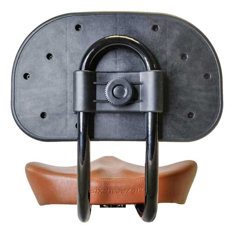 Sixthreezero Bike Seat, Comfortable Replacement Bicycle Saddle with Extra Large Seat and Super Max Cushion Wide Ergonomic Design - Image 3