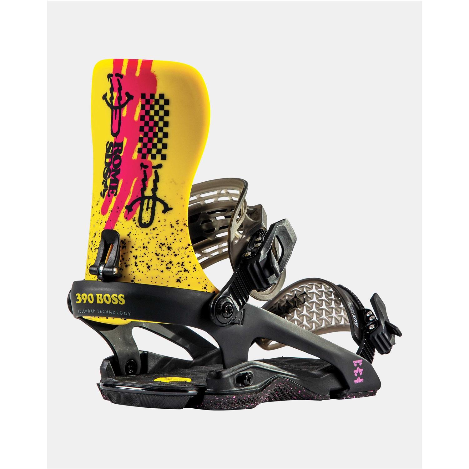 Rome 390 Boss Snowboard Bindings