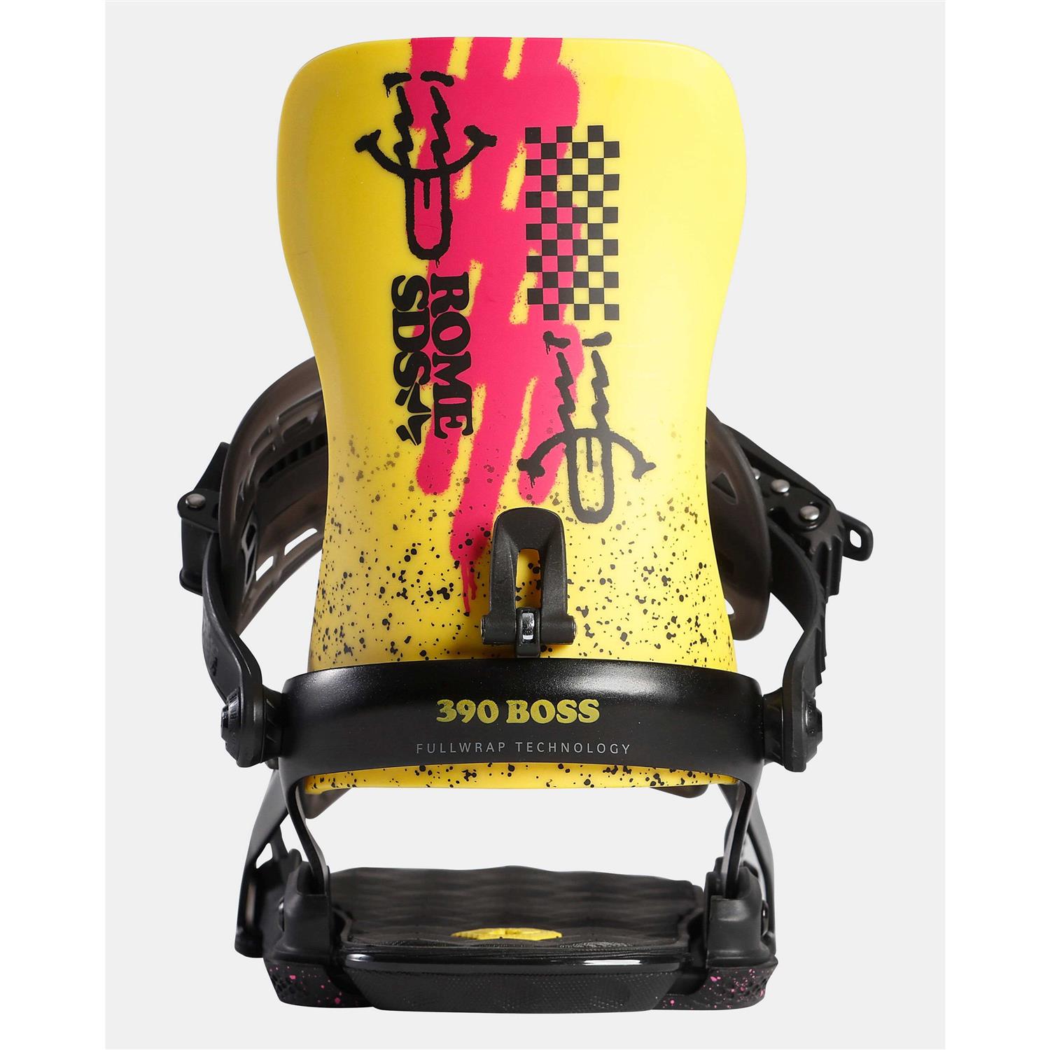 Rome 390 Boss Snowboard Bindings - Image 4
