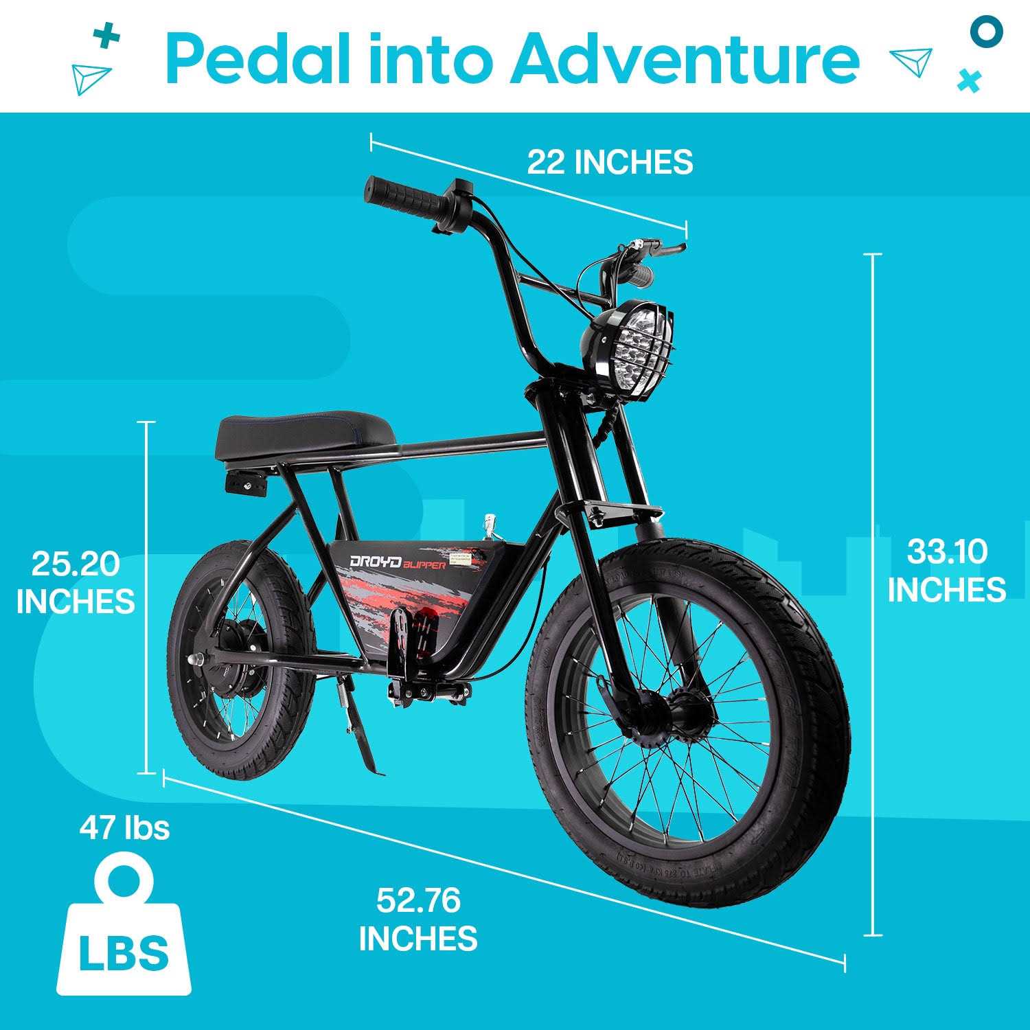 Droyd Blipper Mini E-Bike - Image 3