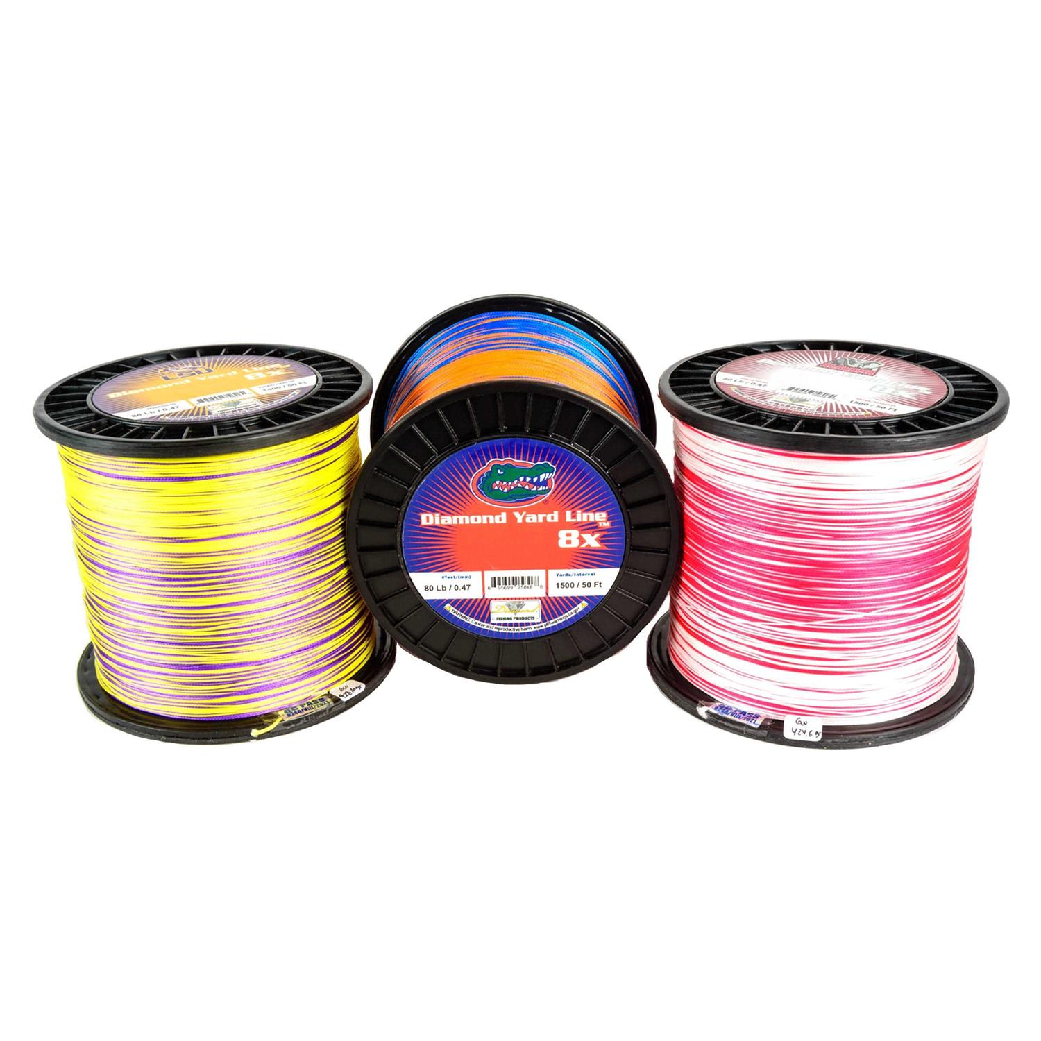 Diamond Fishing Products Diamond Yard Line Collegiate 8x Solid Braided Line - Image 3