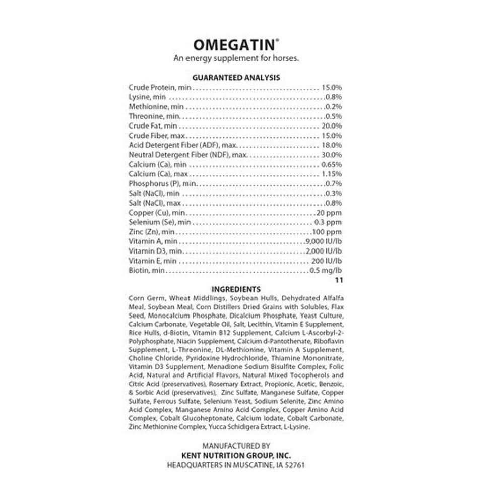 Kent Omegatin Horse Supplement 5210090 - Image 2