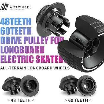 ANTWHEEL All-Terrain Longboard Wheels 100mm Electric Skateboard Wheels 78A high Rebound Urethane Wheels - Image 3