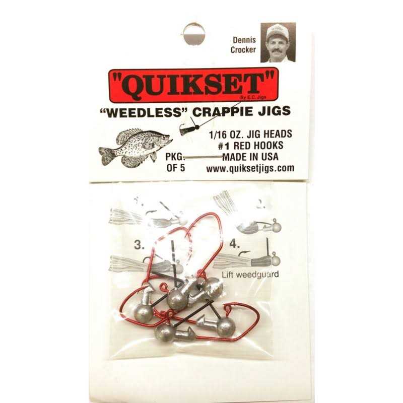 Quikset Weedless Crappie Jig - Image 4