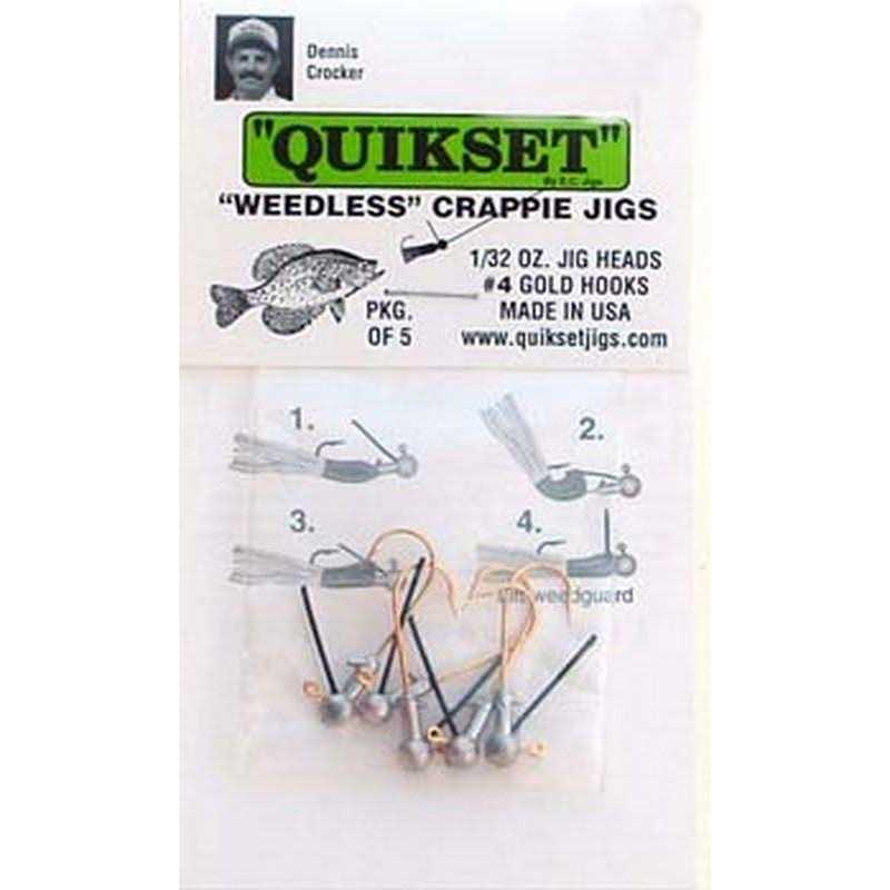 Quikset Weedless Crappie Jig - Image 5
