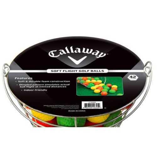 Callaway Assorted Soft Flight Golf Balls in Basket - Image 3