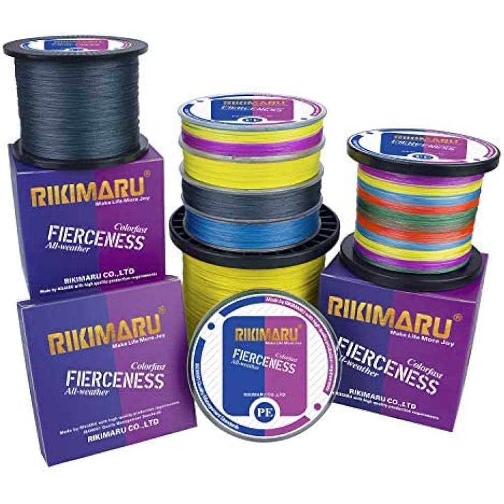 RIKIMARU Braided Fishing Line Abrasion Resistant Superline Zero Stretch&Low Memory Extra Thin Diameter - Image 5
