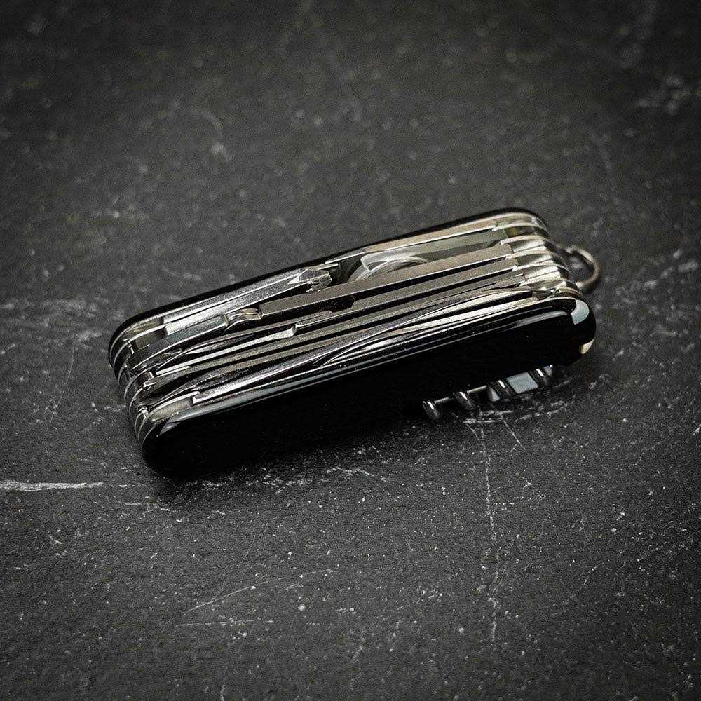 Victorinox Swisschamp Black Swiss Army Pocket Knife - Image 3