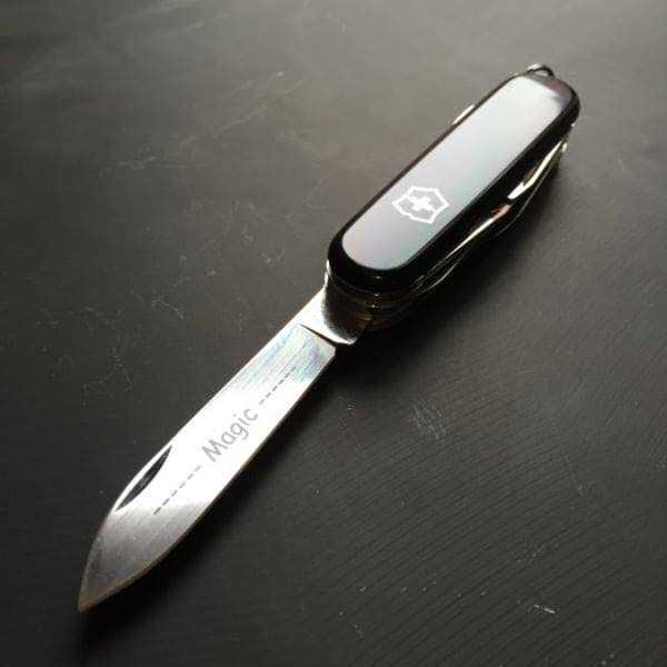 Victorinox Swisschamp Black Swiss Army Pocket Knife - Image 5