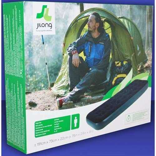 Jilong Single CB - Air Bed, Velour Reclining Area, 191x73x22cm - Image 4