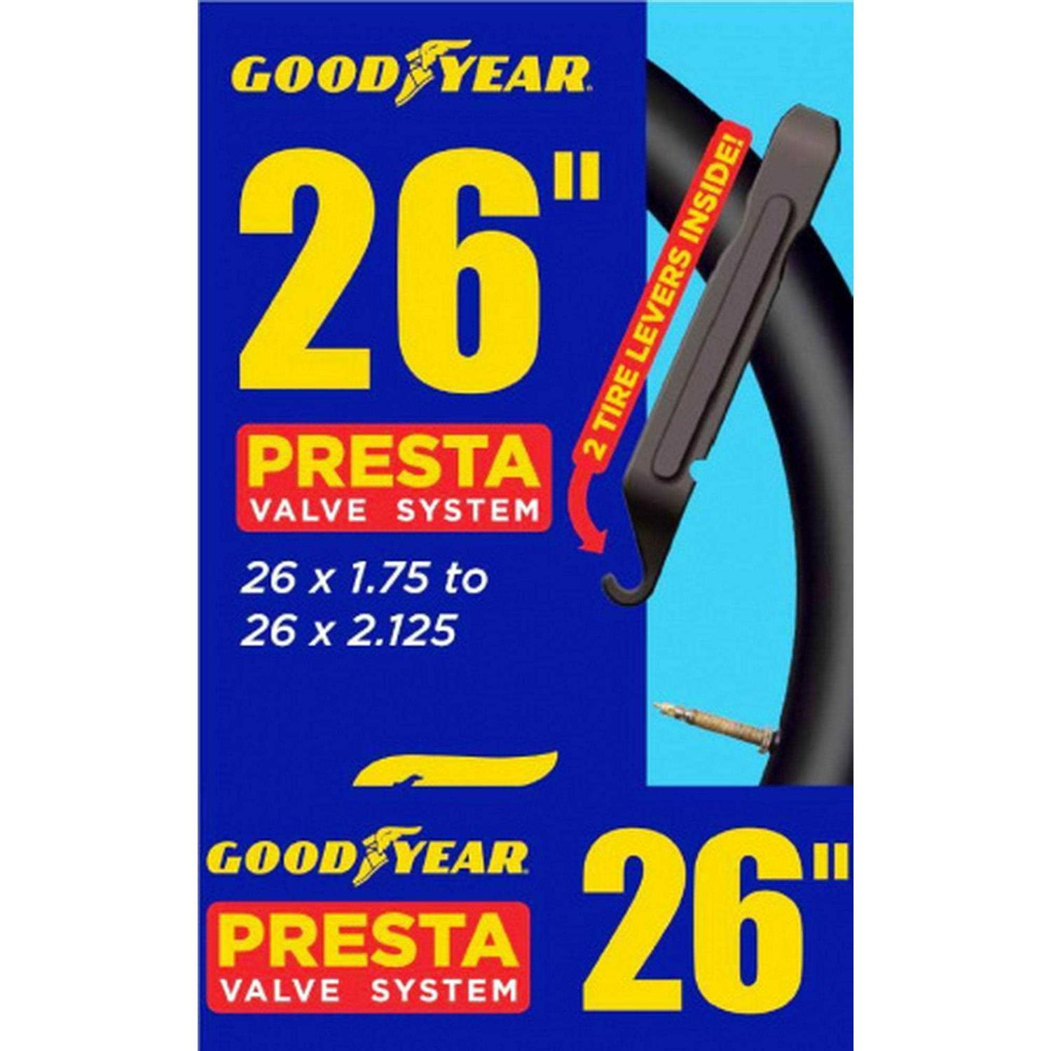 Goodyear 26 inch x 2.1 inch-2.4 inch Presta Valve Bike Tube - Image 4