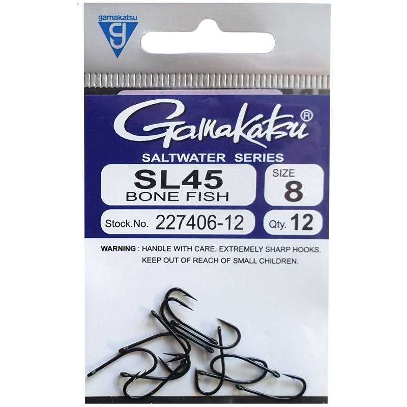 Gamakatsu SL45 Bone Fish Hook - Image 3