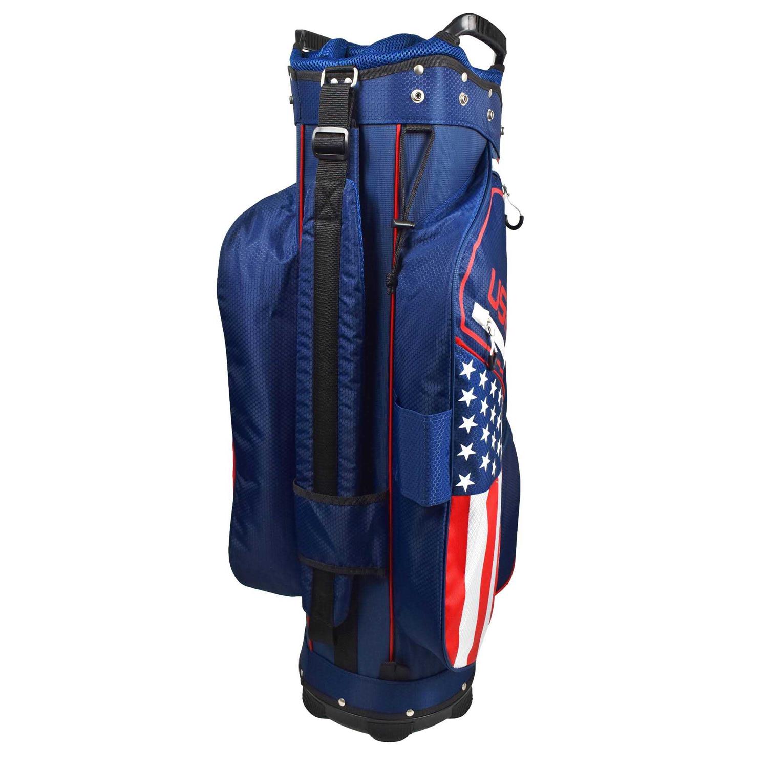 Hot-Z Golf USA Flag Cart Bag - Image 3