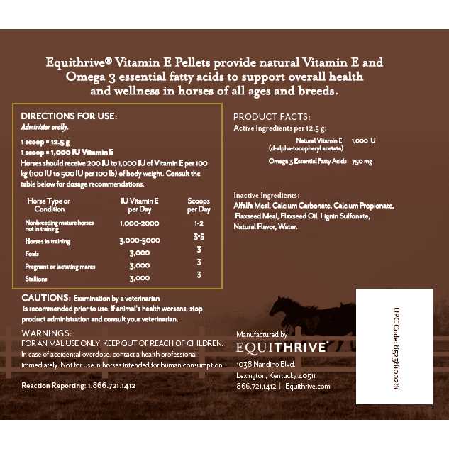 Equithrive Vitamin E Pellets - Image 3