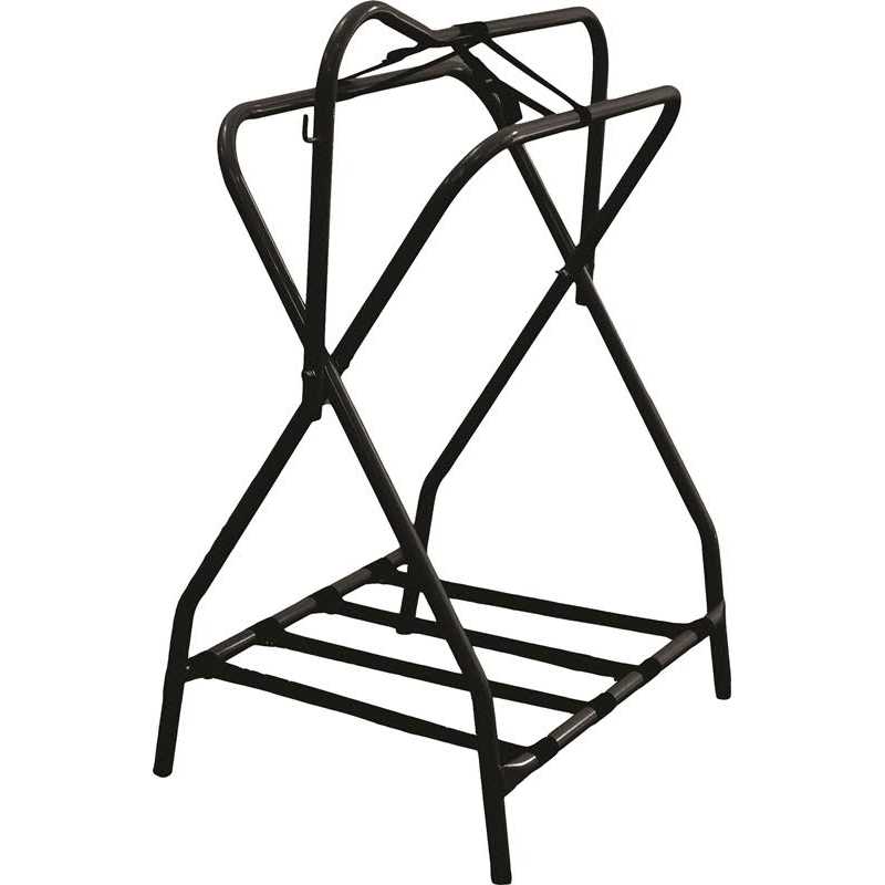 Single Saddle Folding Western Saddle Rack - Image 2
