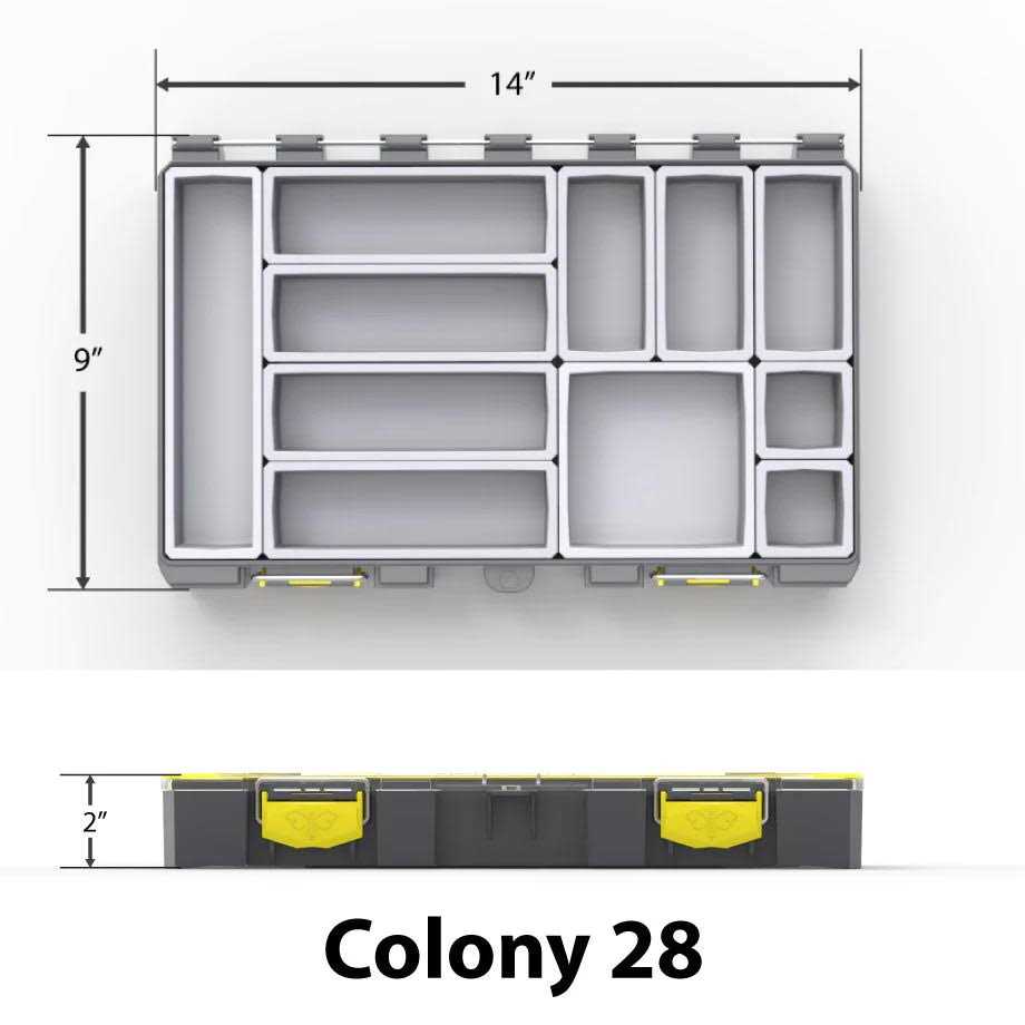Buzbe Colony 28 Modular Tackle Box - Image 3