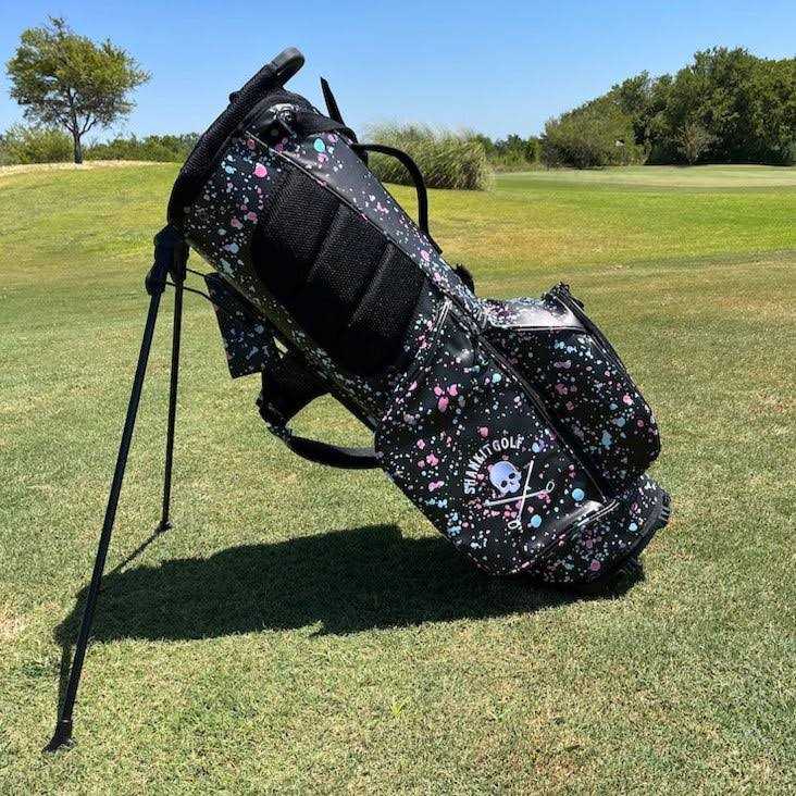 Paint Splatter Golf Bag - Image 4