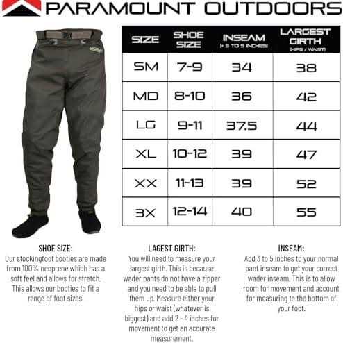 Paramount Outdoors Fast Eddy Wader Pant - Image 3