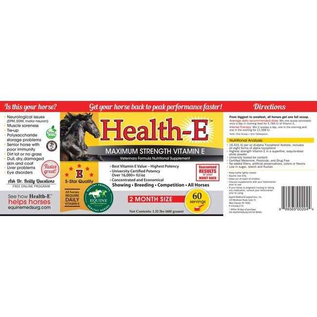 Health E Maximum Strength Vitamin E - Image 3