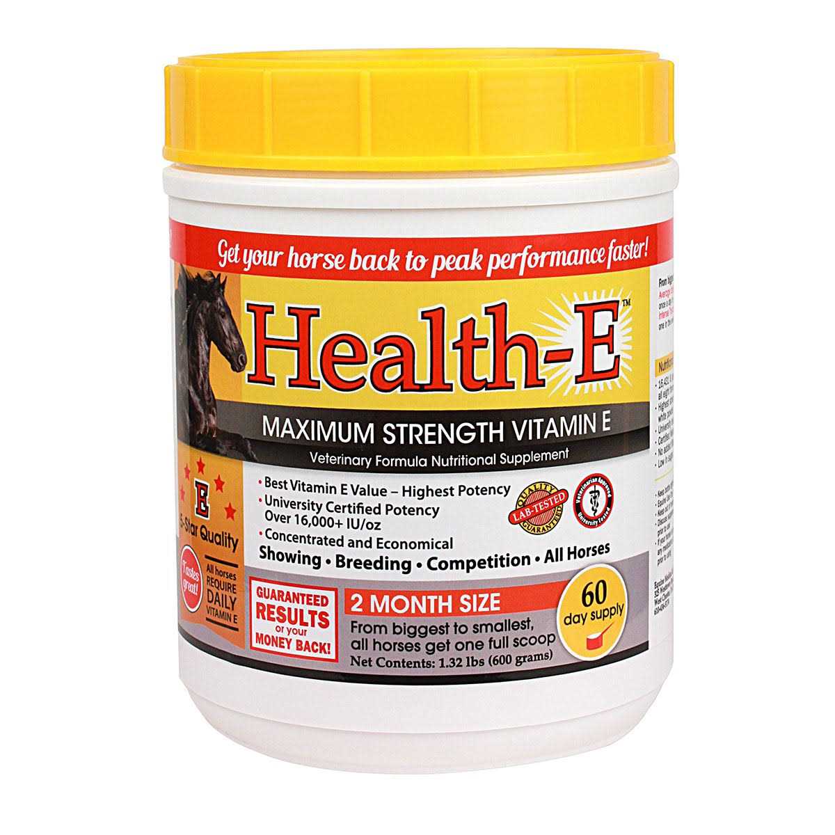 Health E Maximum Strength Vitamin E - Image 2