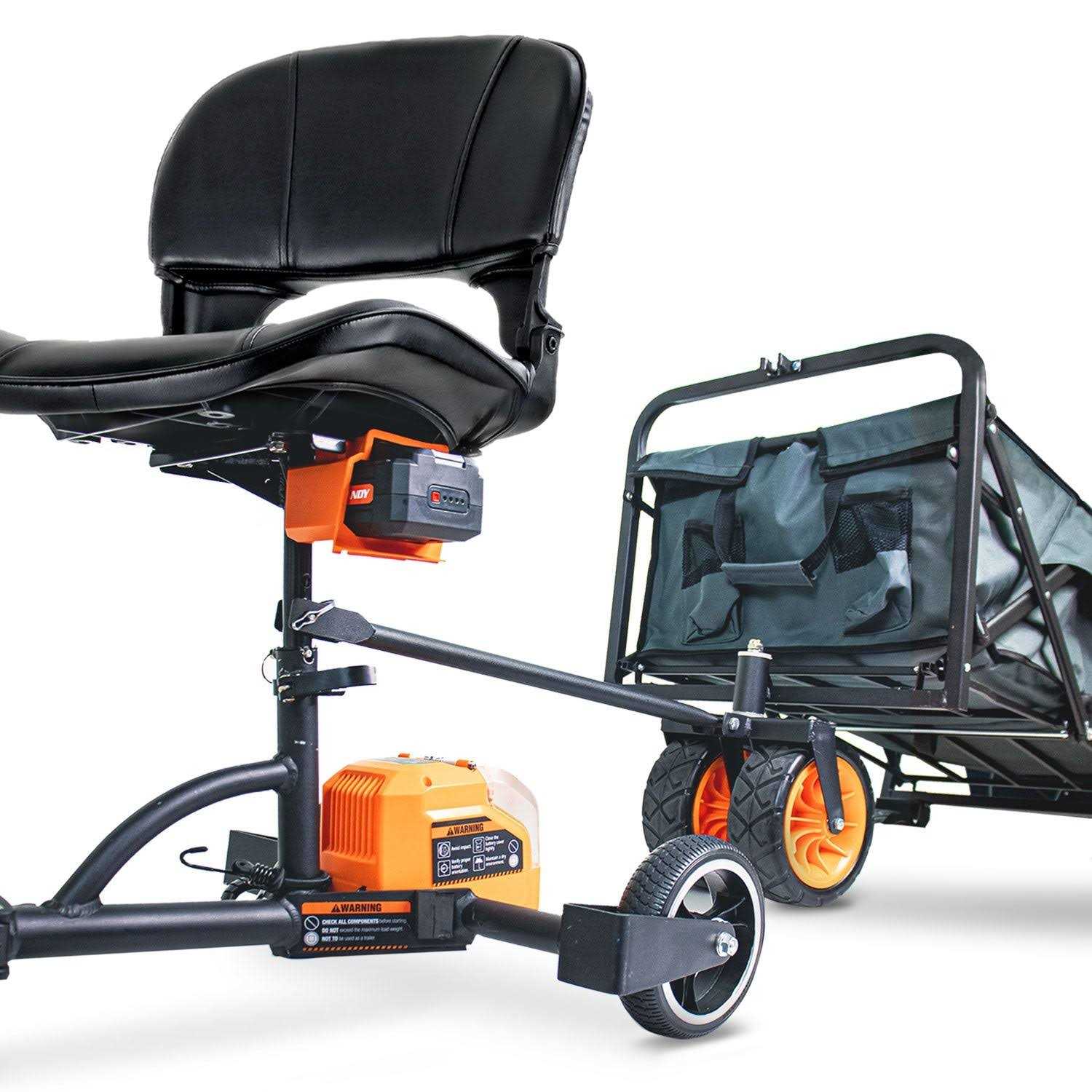 SuperHandy Scooter Cargo Trailer 155 lbs Capacity - Image 4